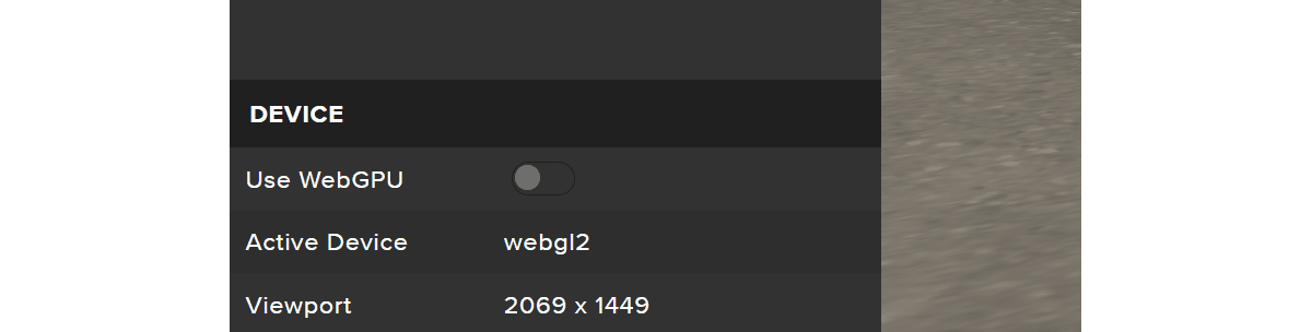 Enable WebGPU for glTF Viewer