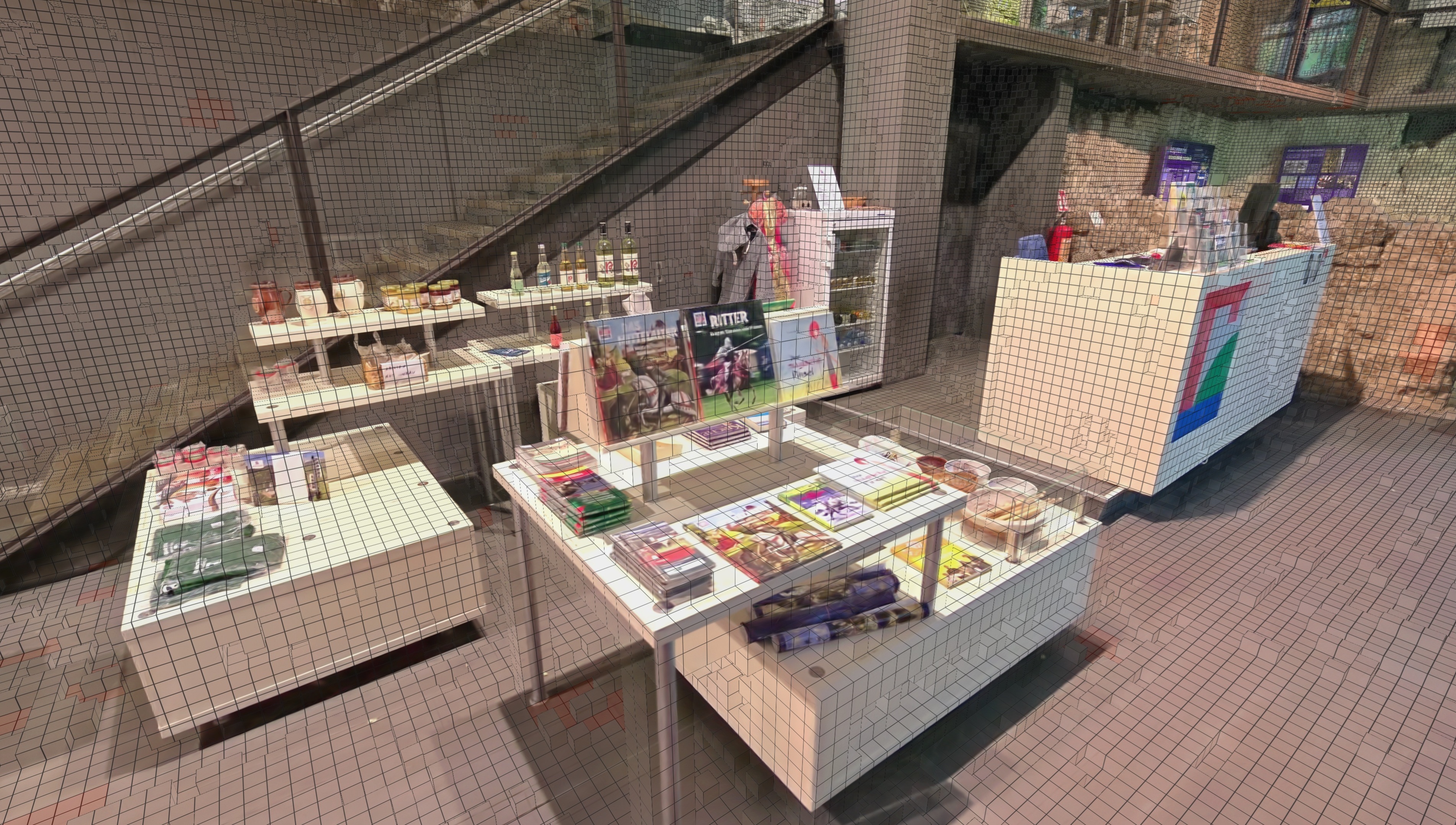 Voxel collision overlay